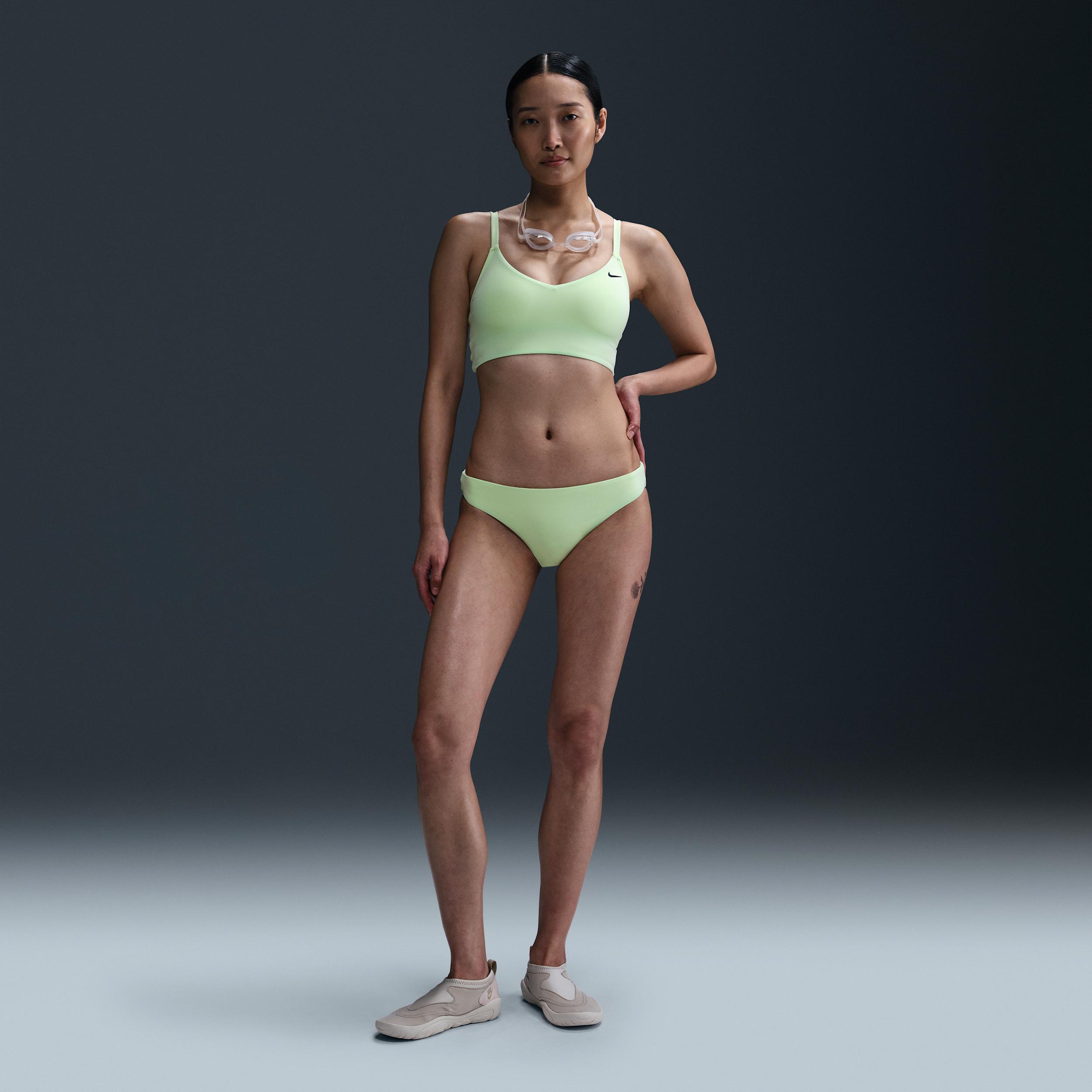 Nike Women's Swim Essential V-Neck Midkini Product Image