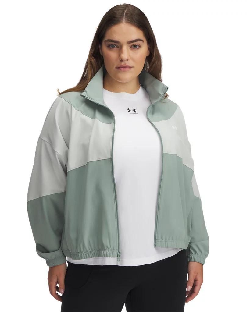 Women's UA Rival Woven Jacket Product Image