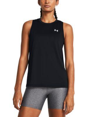 Under Armour Womens Ua Tech Crewneck Tank Top - White Product Image