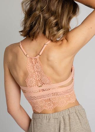 Amaya Bralette in Ballet Pink Female Product Image