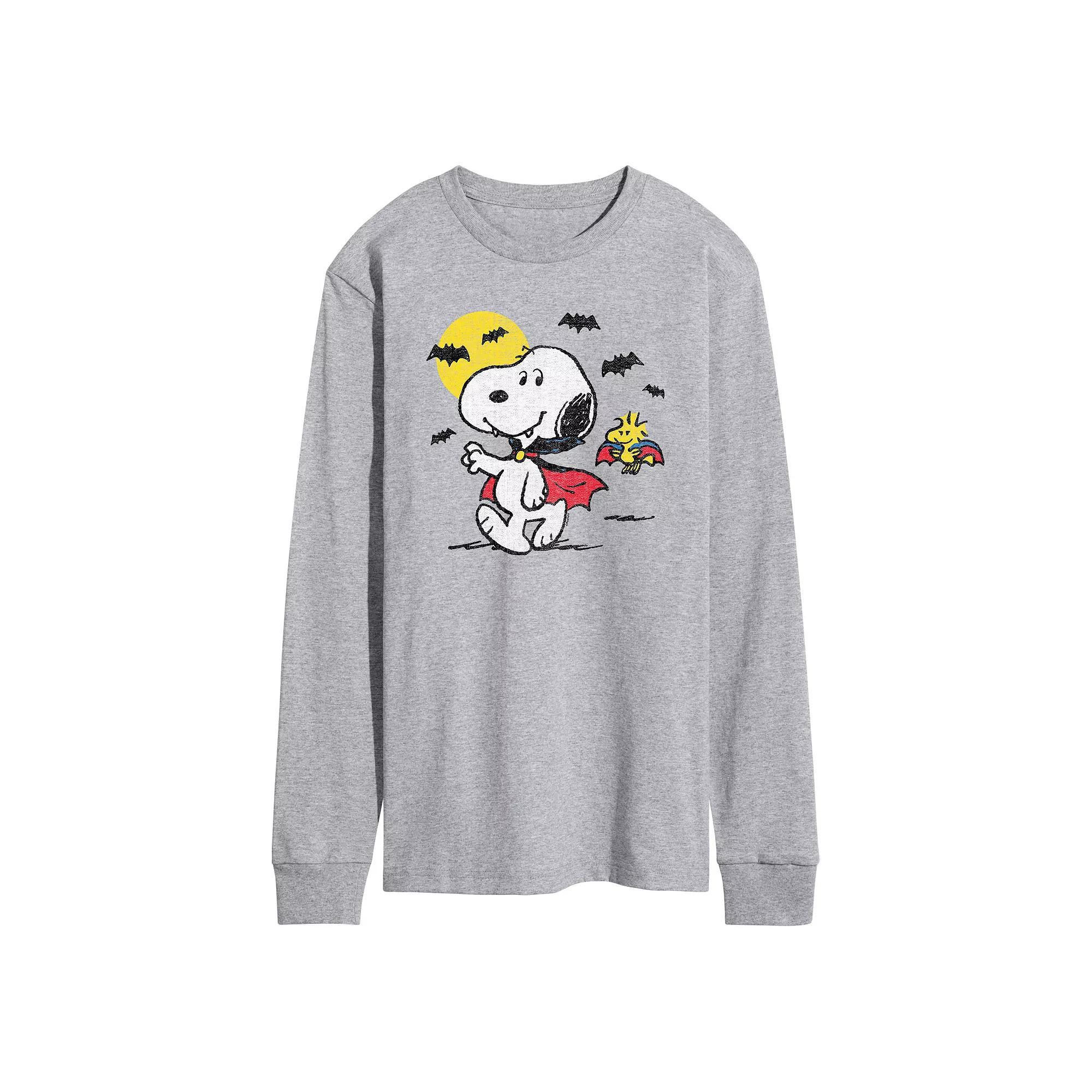 Men's Peanuts Vampire Snoopy Tee, Size: XXL, Gray Product Image