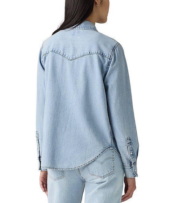 Levi's® Long Sleeve Ultimate Denim Western Shirt Product Image