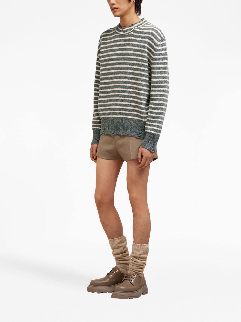 striped wool jumper Product Image