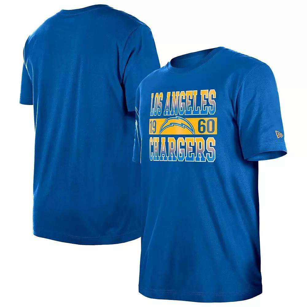 Men's New Era Powder Blue Los Angeles Chargers City Team T-Shirt,  Product Image