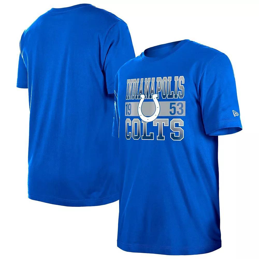 Men's New Era Royal Indianapolis Colts City Team T-Shirt,  Product Image