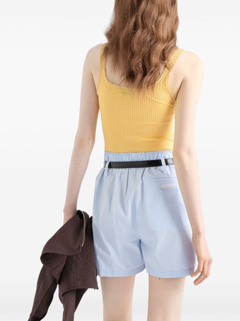 ribbed cotton top Product Image