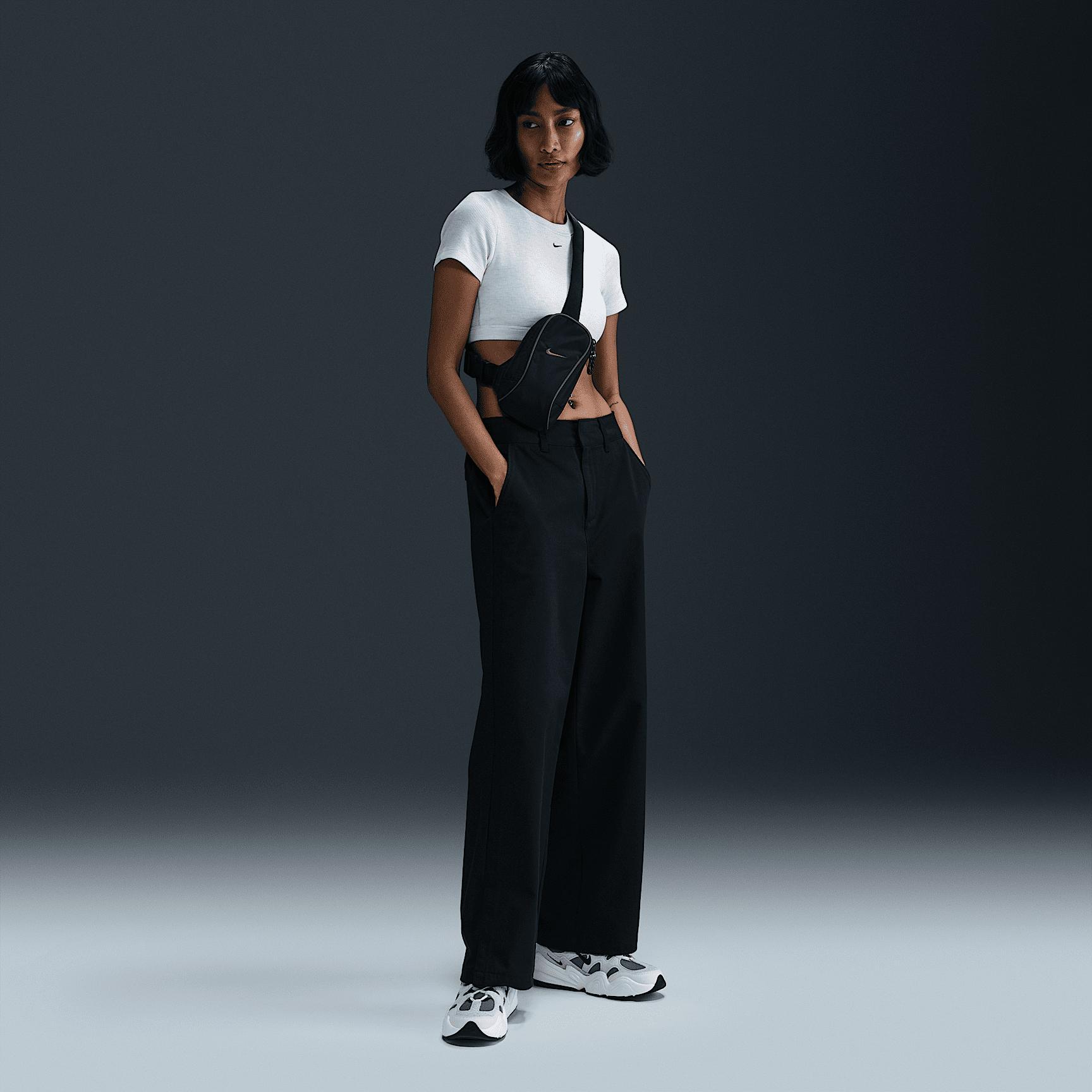 Nike Sportswear Collection Women's Mid-Rise Twill Trousers Product Image