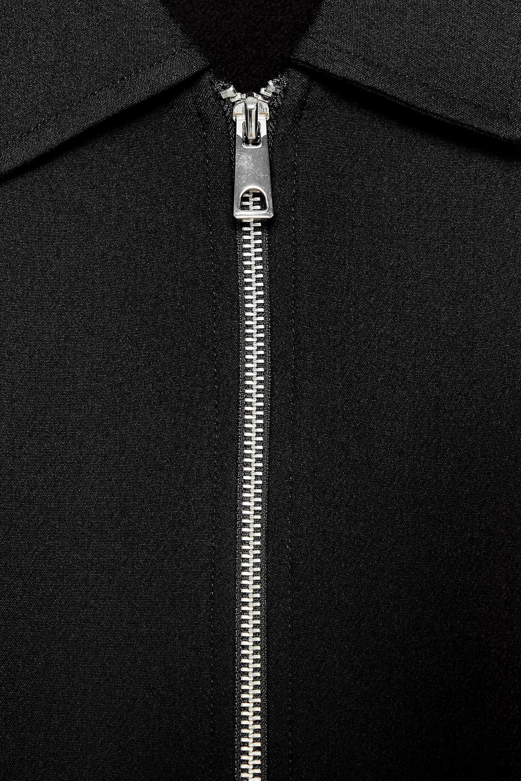 ZIP-UP GATHERED JACKET Product Image