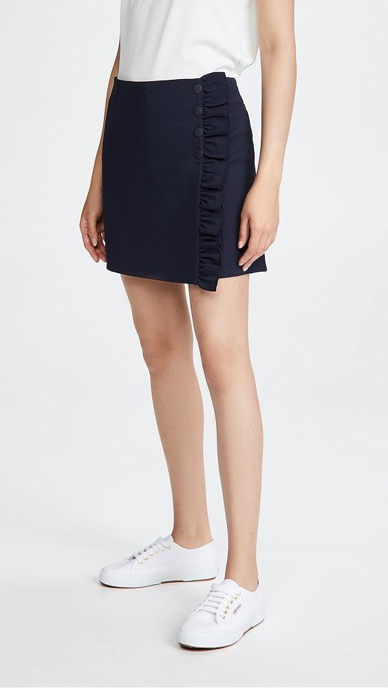 Tory Sport Tech Twill Ruffle Skort | Shopbop Product Image