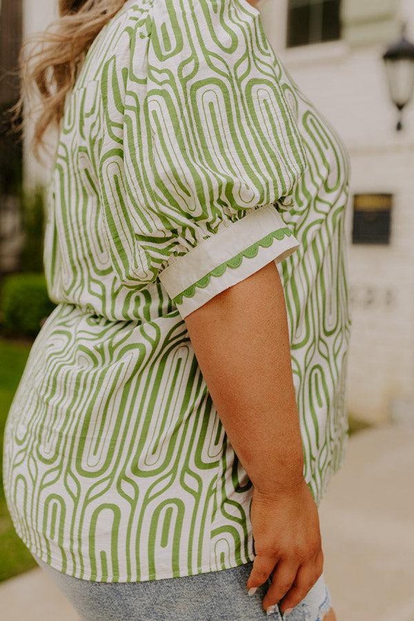 Art Deco Chic Shift Top Curves Product Image