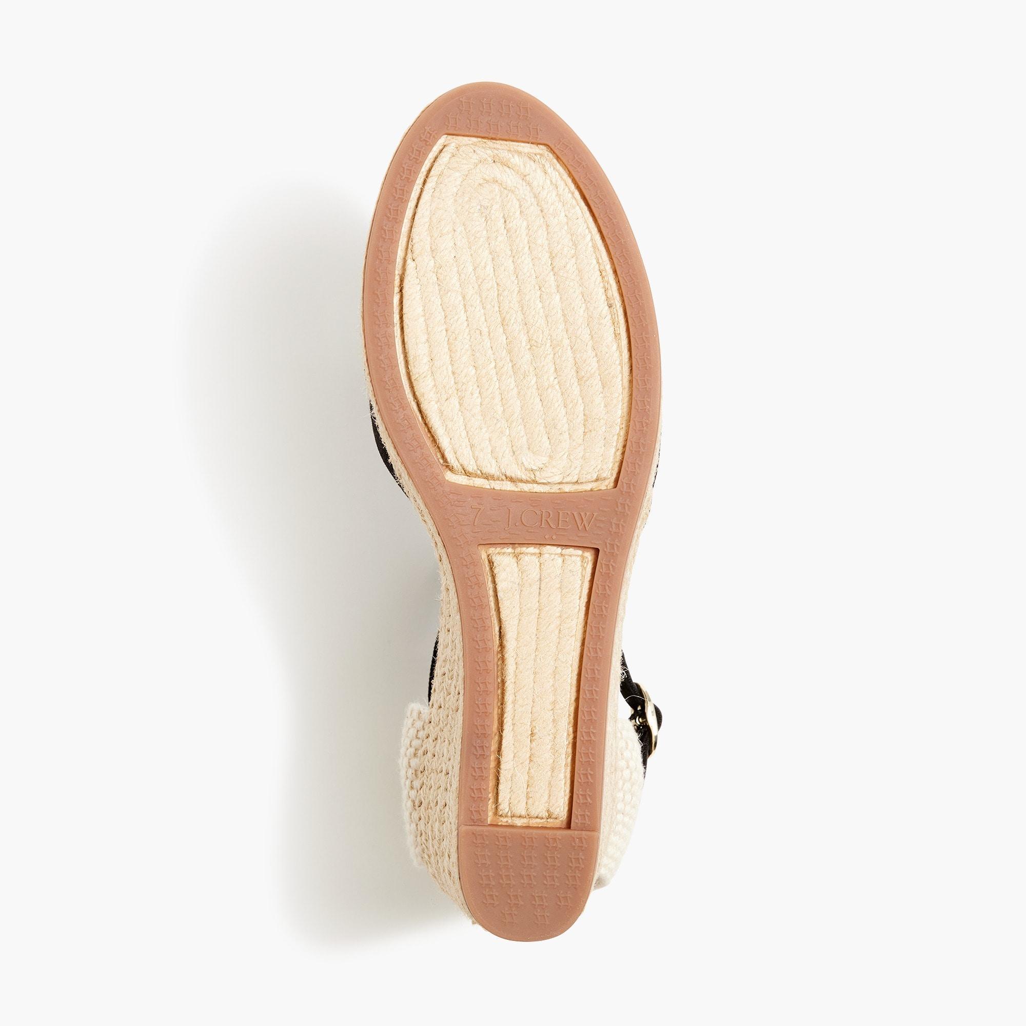 Espadrille wedge sandals Product Image