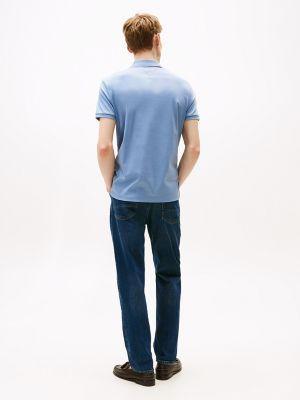 Regular Fit Interlock Zip Polo Product Image