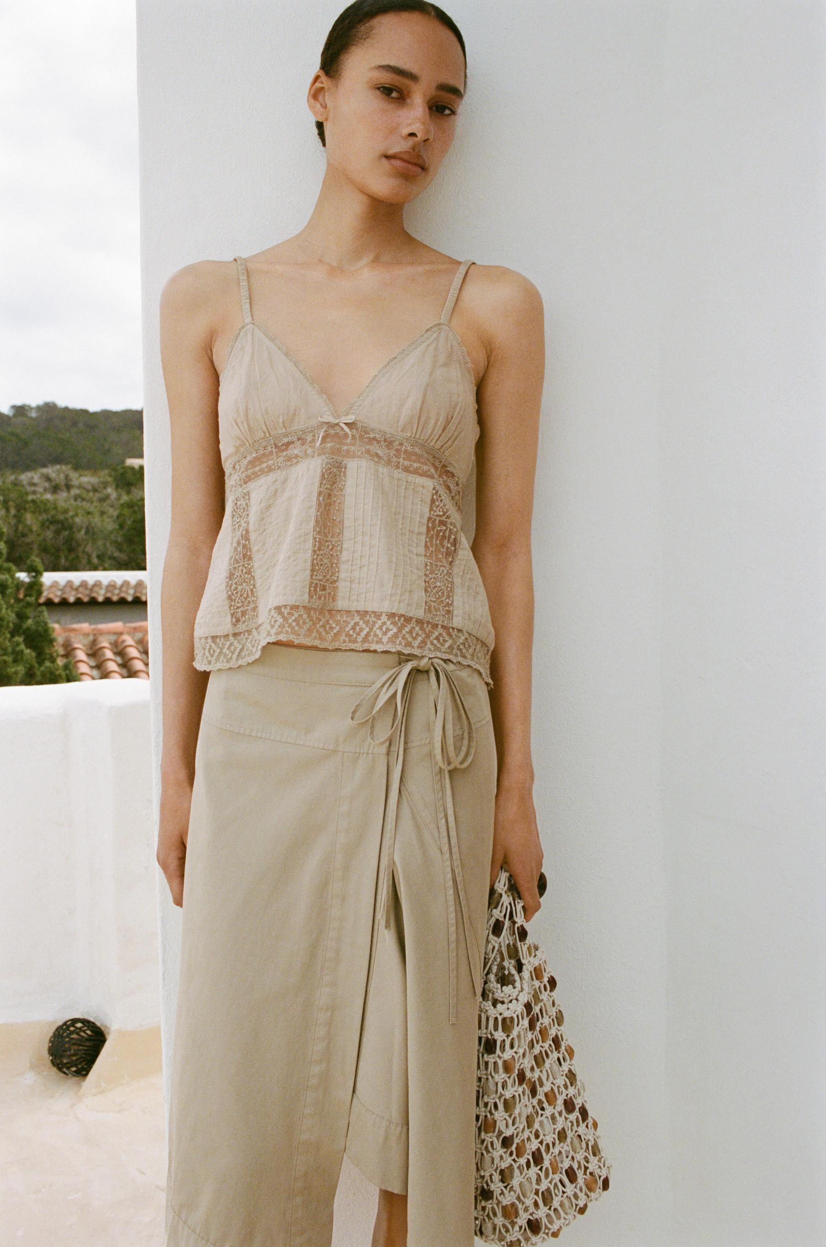 EMBROIDERED TOP Product Image