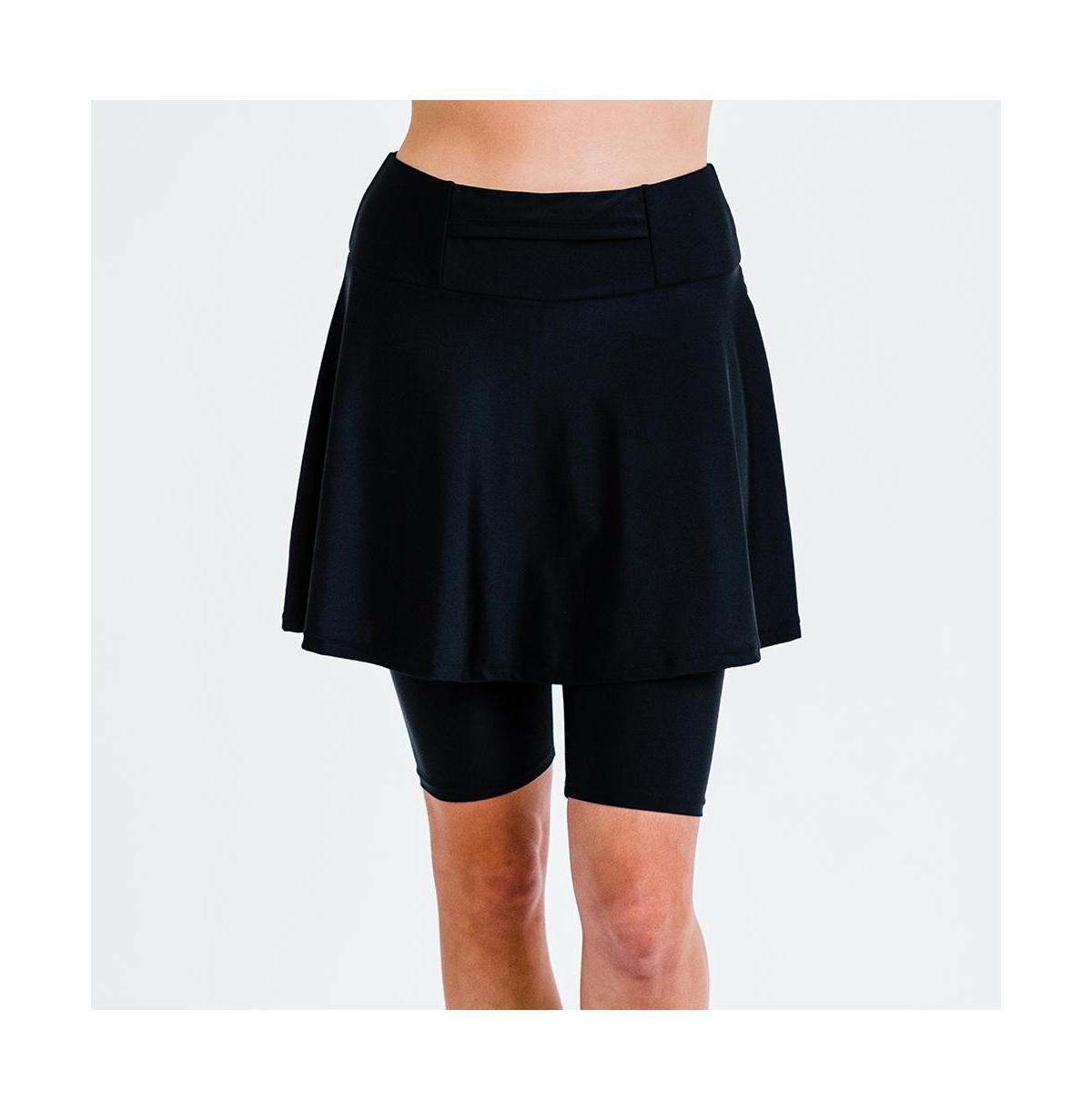 Calypsa Womens Midi Swim Skort Product Image