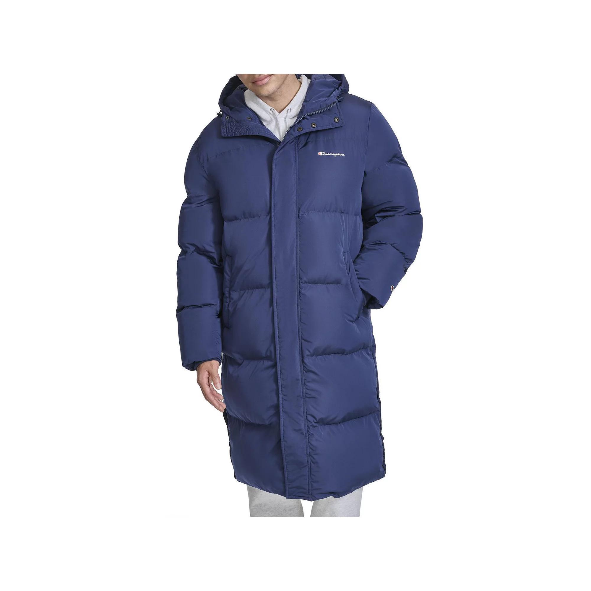 Men's Champion® Long Puffer With Hood,  Product Image