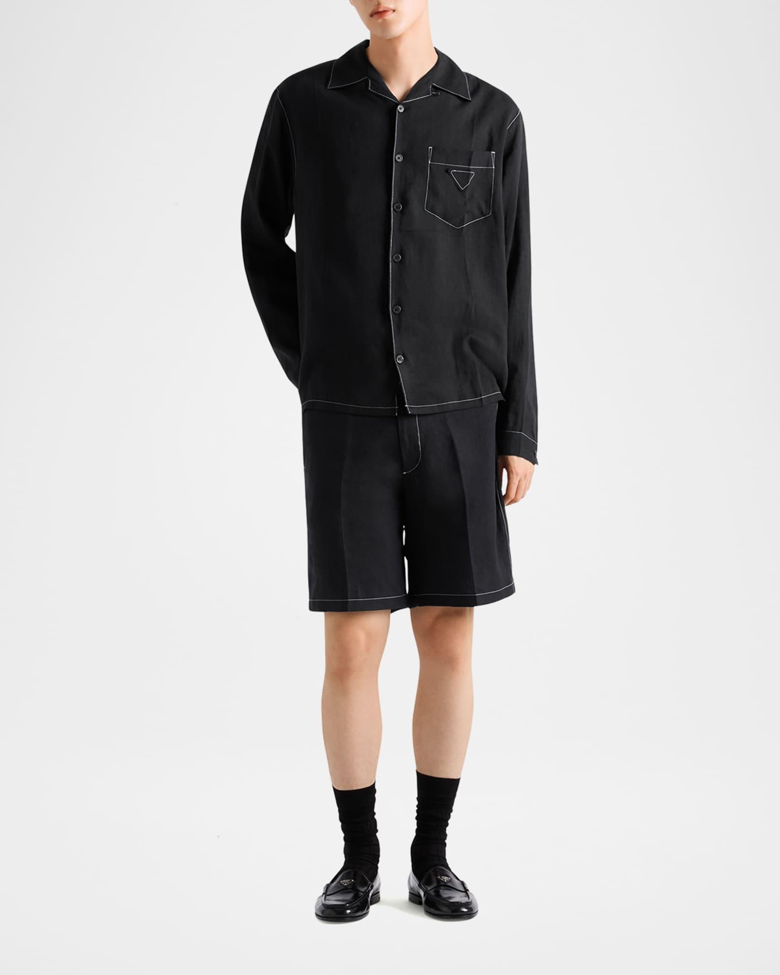 Men's Linen Shirt Product Image