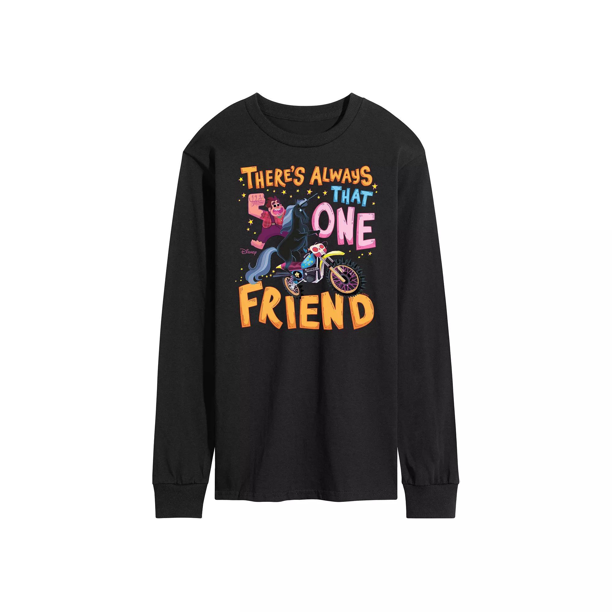 Men's Dr. Seuss Grinch Merry Nothing Happy Never Long Sleeve Tee,  Product Image