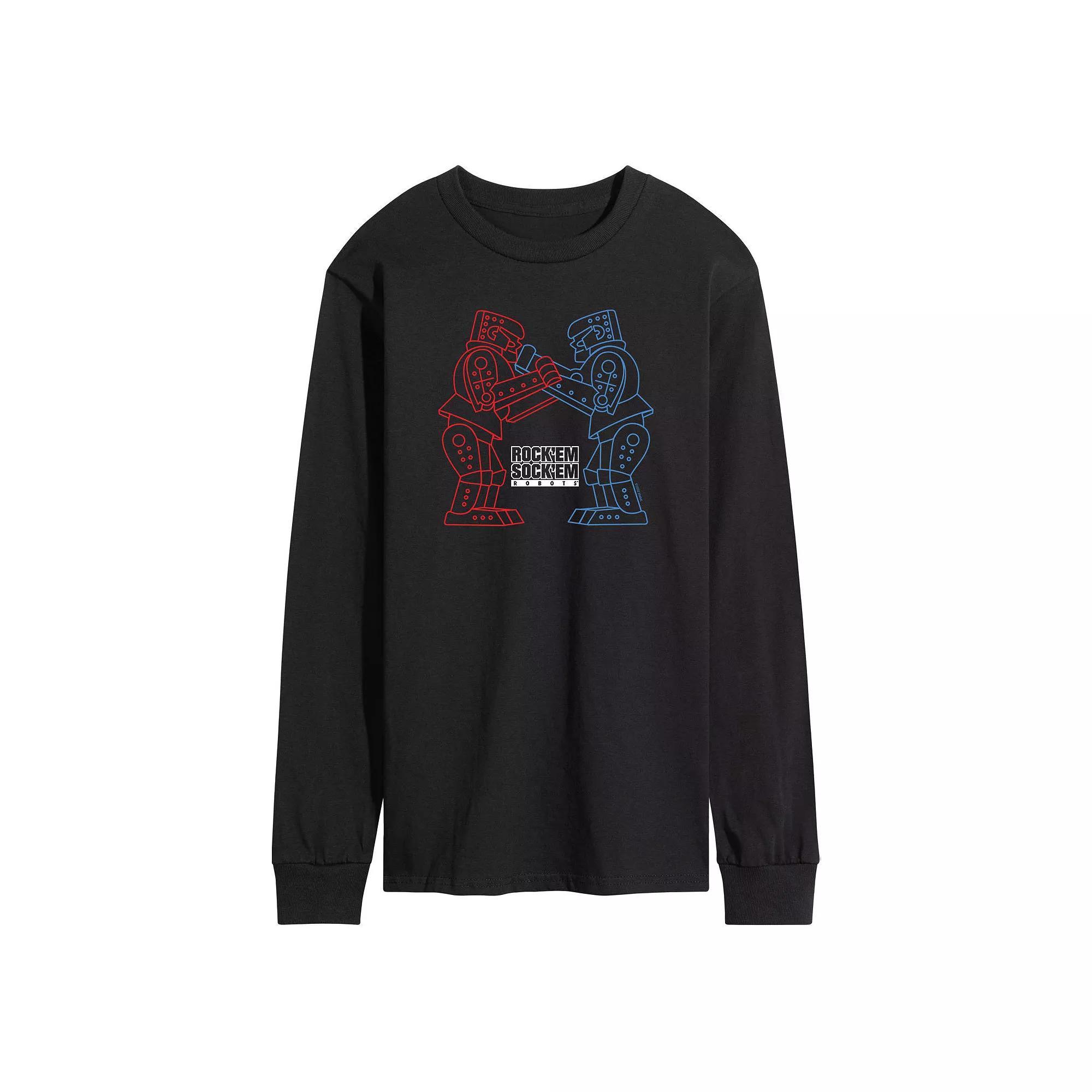Men's Rock 'Em Sock 'Em Robots Tee,  Product Image