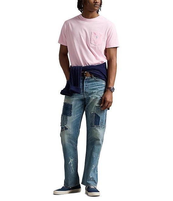 Polo Ralph Lauren Classic Fit Jersey Short Sleeve Pocket T-Shirt Product Image