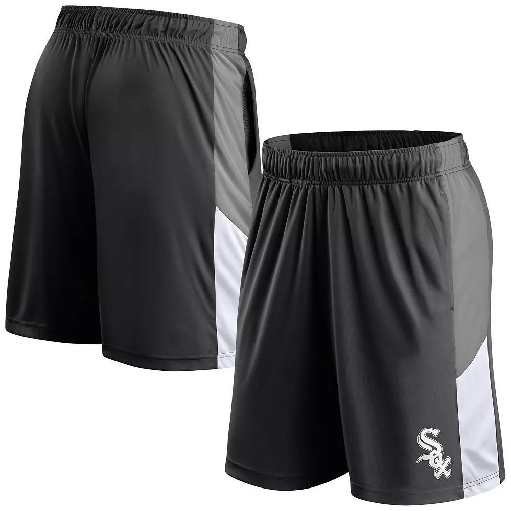 Men's Fanatics Branded Black Chicago White Sox Primary Logo Shorts,  Product Image