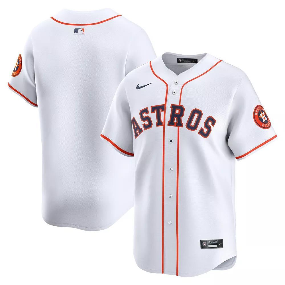Men's Nike White Houston Astros Home Limited Jersey,  Product Image
