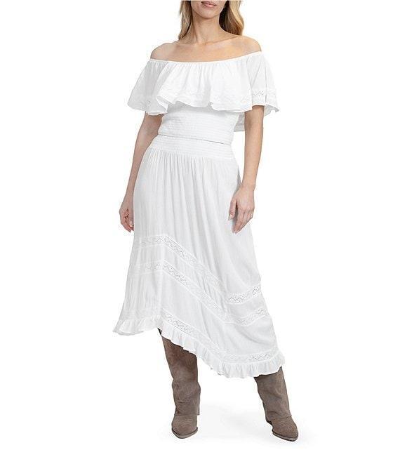 Stevie by Steve Madden Asymmetrical Maxi Skirt Product Image