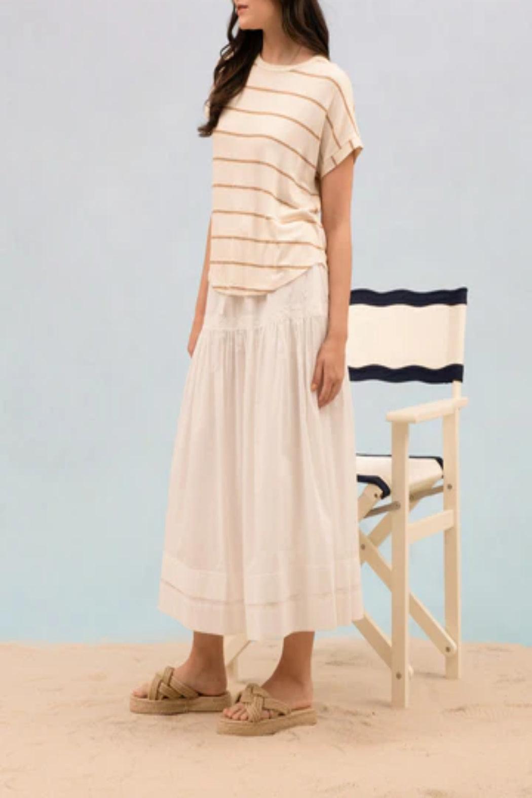 Striped Knit Top Product Image