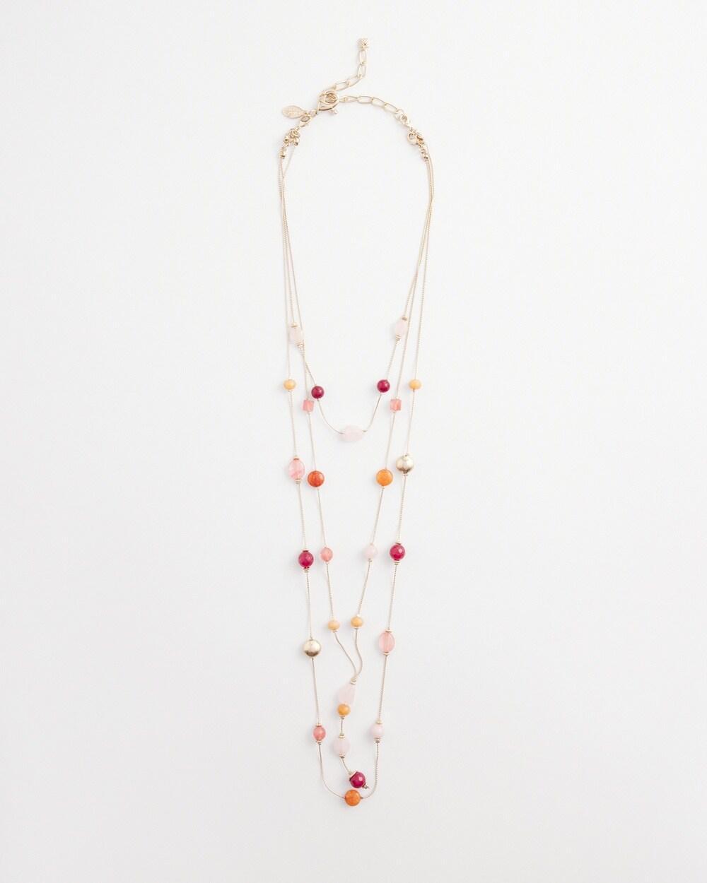 Natural Stone Convertible Necklace Product Image