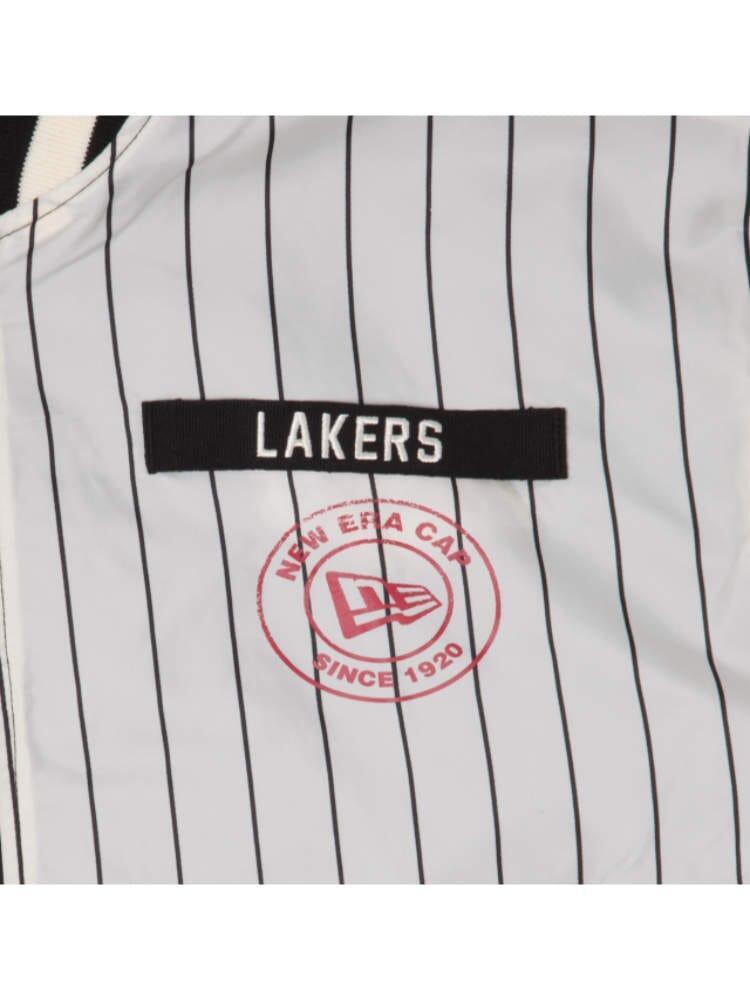 LOS ANGELES LAKERS X ALPHA X NEW ERA L-2B BOMBER JACKET Product Image