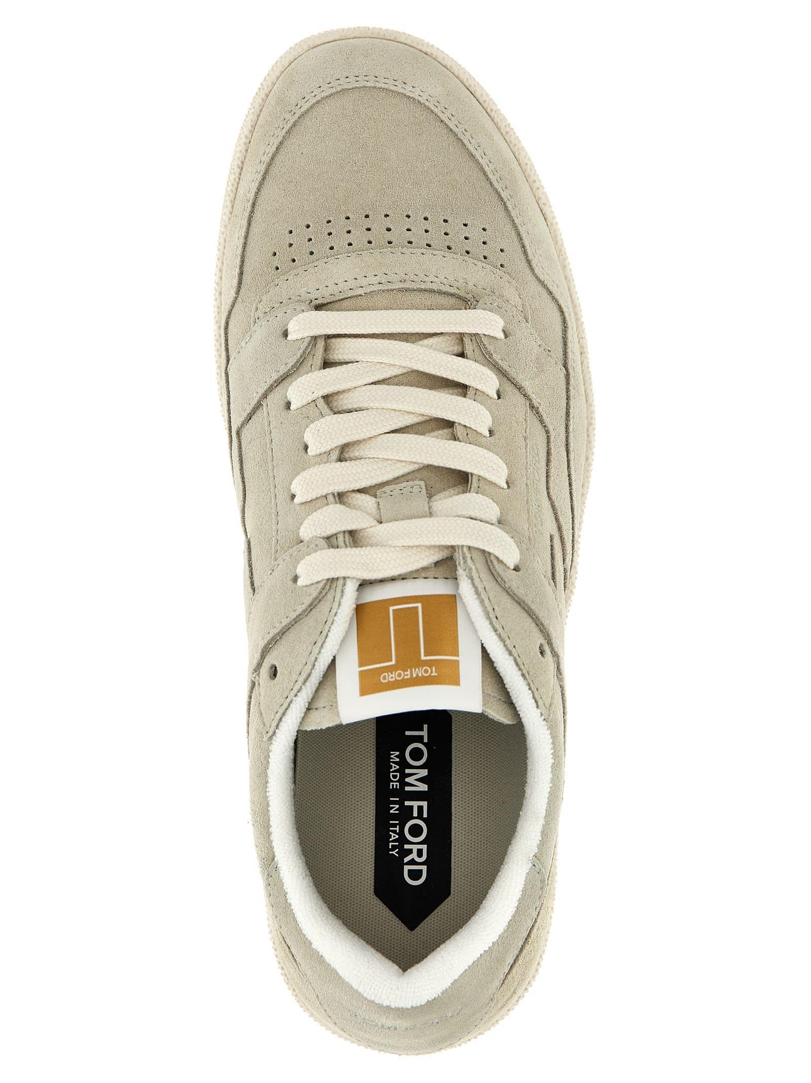 TOM FORD Jake Sneakers In White Product Image