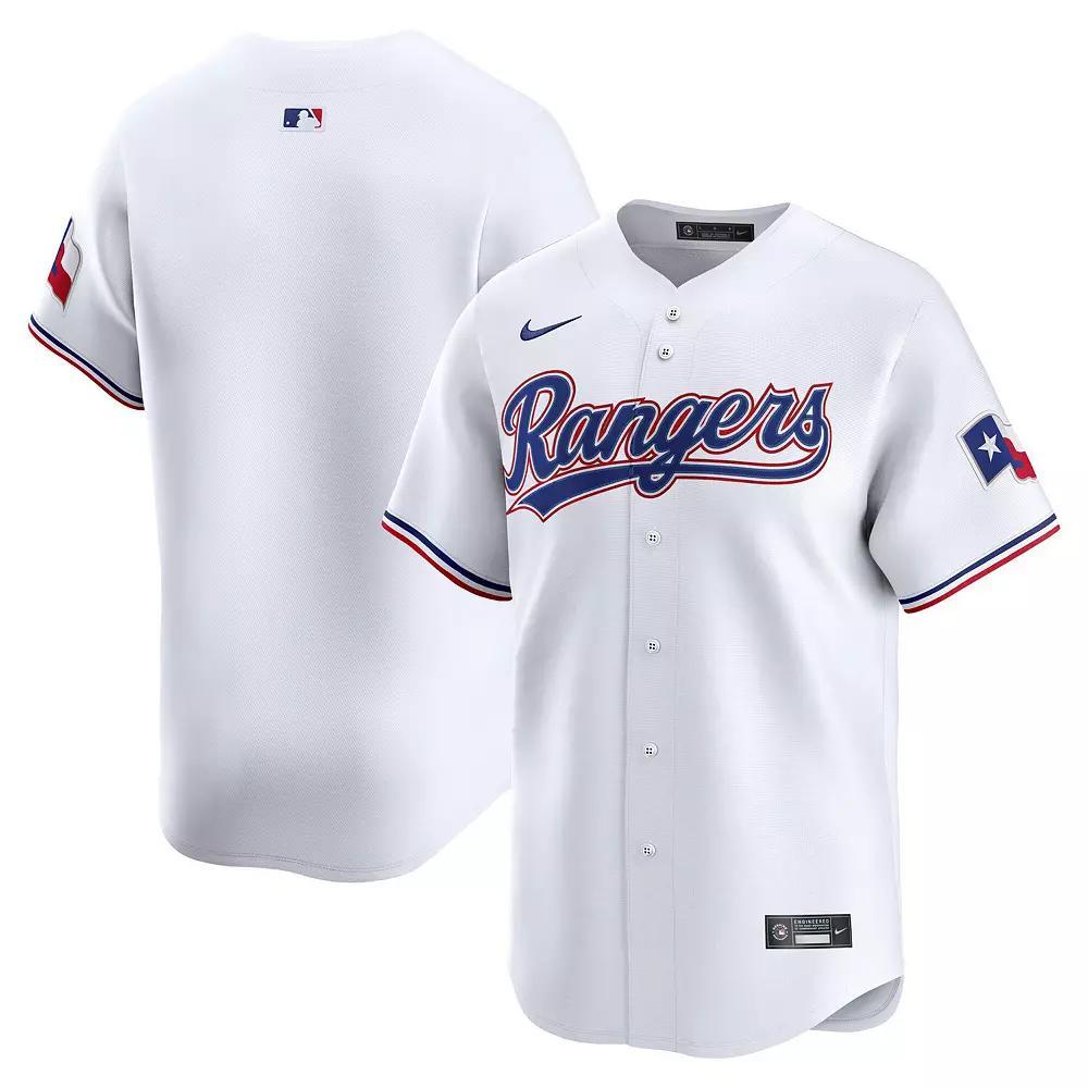 Men's Nike White Texas Rangers Home Limited Jersey,  Product Image