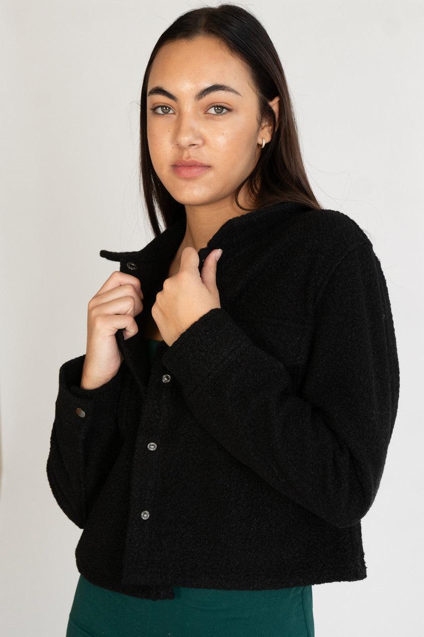 Snap Front Shacket Product Image