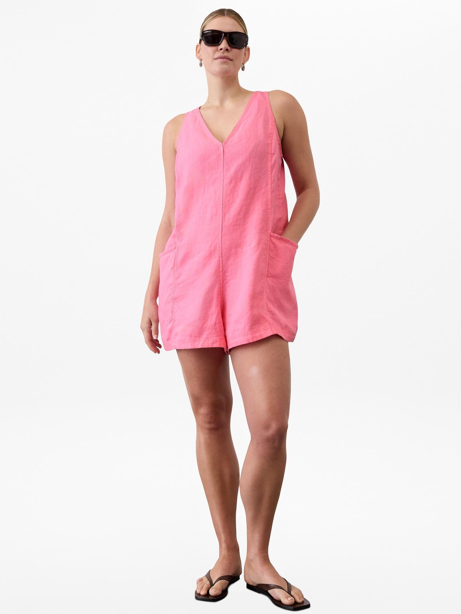 Retreat Linen Romper Product Image