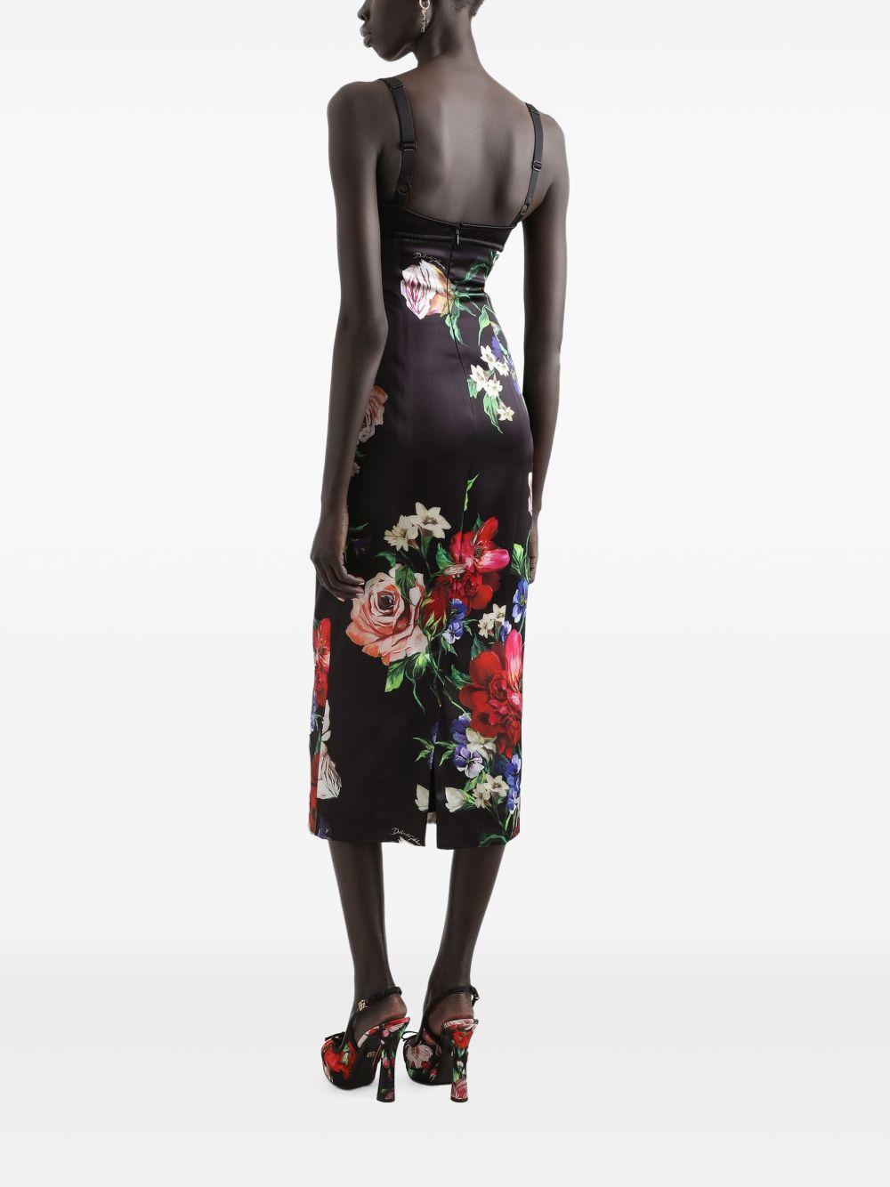 floral-print midi dress Product Image
