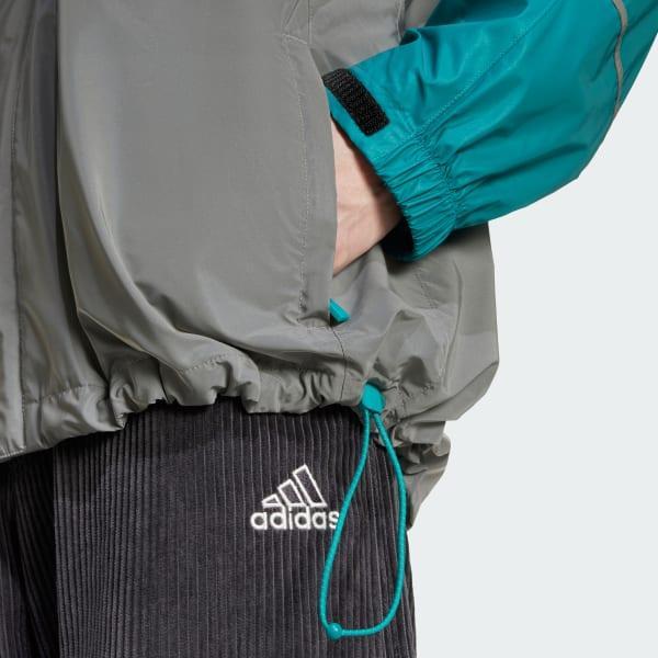 adidas Equipment Windbreaker Equipment Green XS Mens Product Image