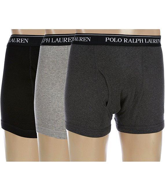 Polo Ralph Lauren Classic Fit Assorted Boxer Briefs 3-Pack Product Image