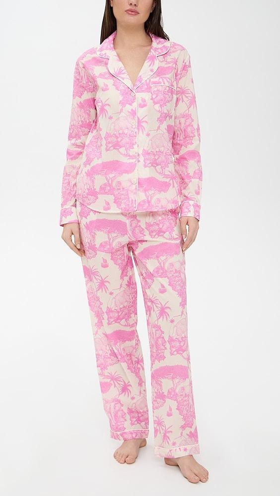 Desmond & Dempsey Long Pajama Set | Shopbop Product Image