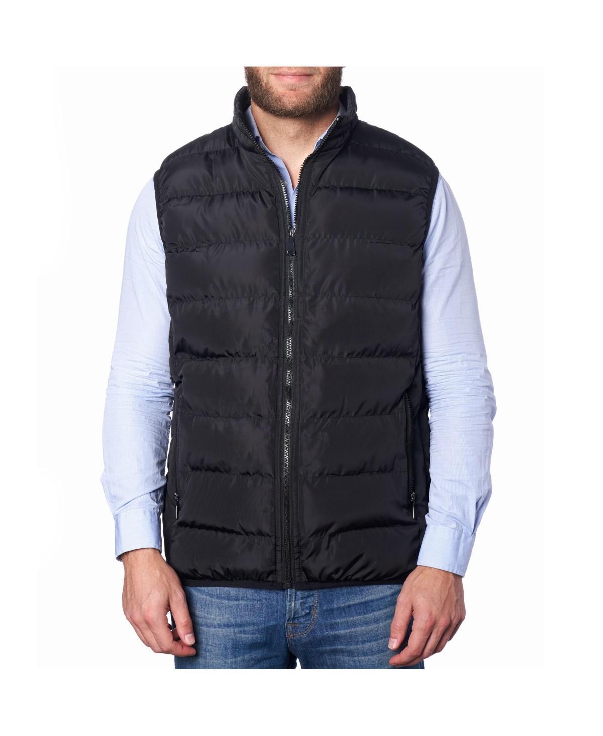 Alpine Swiss Mens Lightweight Down Alternative Puffer Vest Sleeveless Jacket Product Image