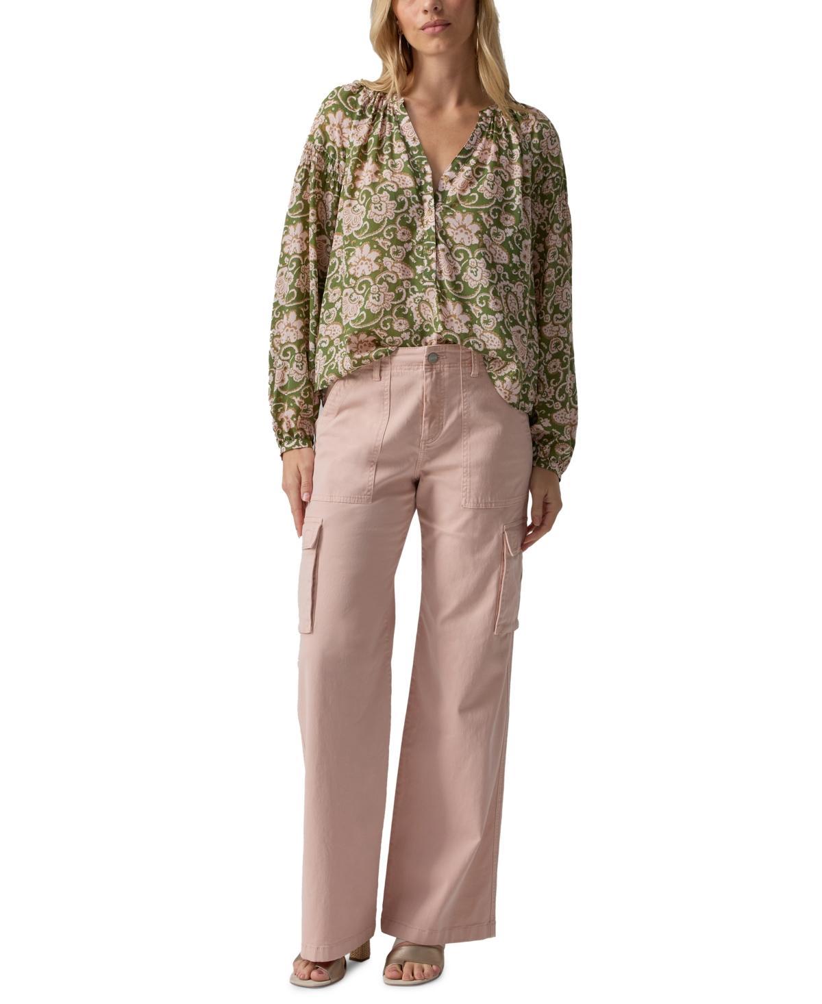 Sanctuary Reissue Cargo (Mossy ) Women's Clothing Product Image