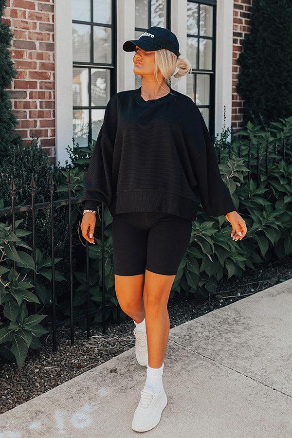 Kick It With Me Ribbed Shift Top Product Image