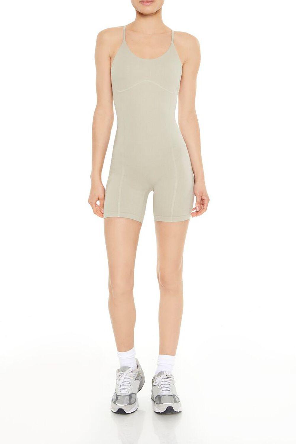 Active Seamless Crisscross Romper | Forever 21 Product Image