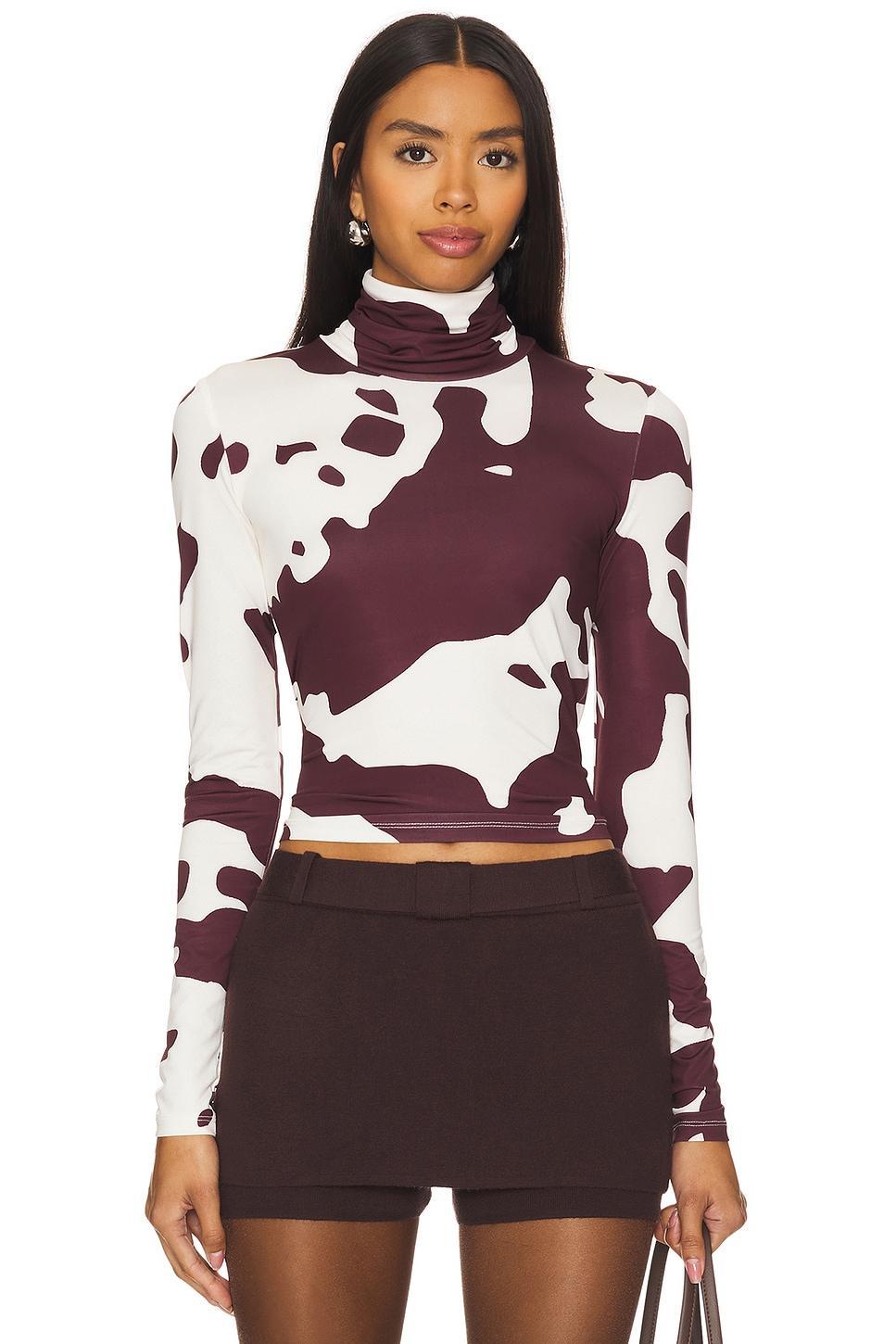 Cody Long Sleeve Turtleneck Top SIEDRES Product Image