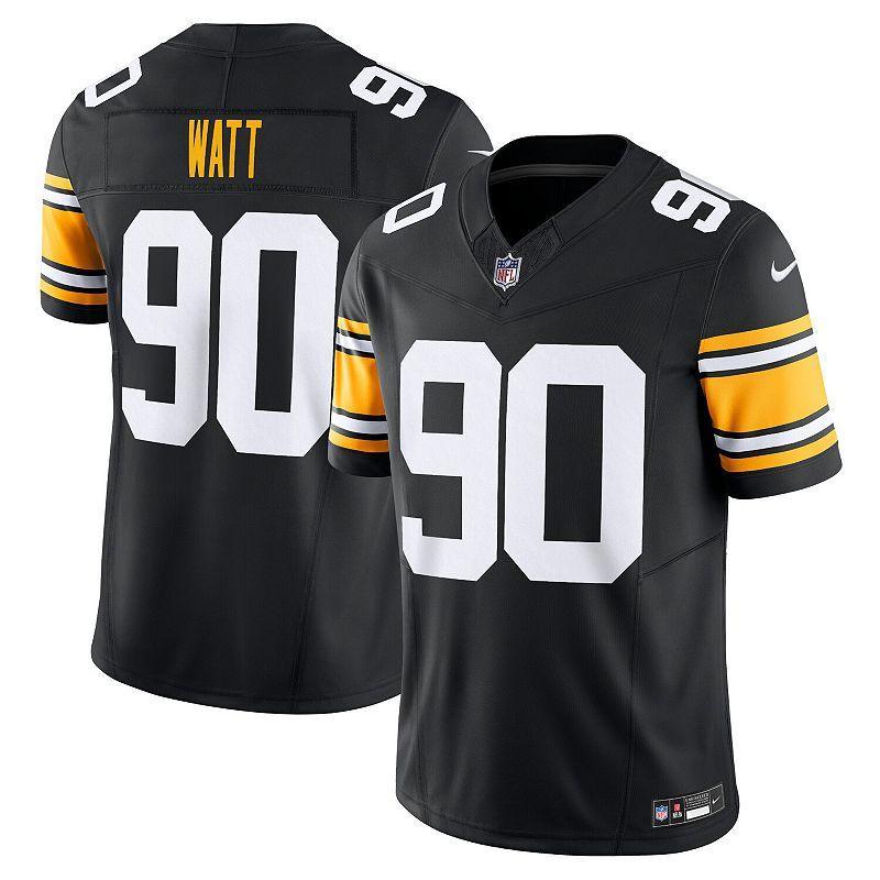 Men's Nike T.J. Watt Black Pittsburgh Steelers Vapor F.U.S.E. Limited Jersey, Size: Medium Product Image