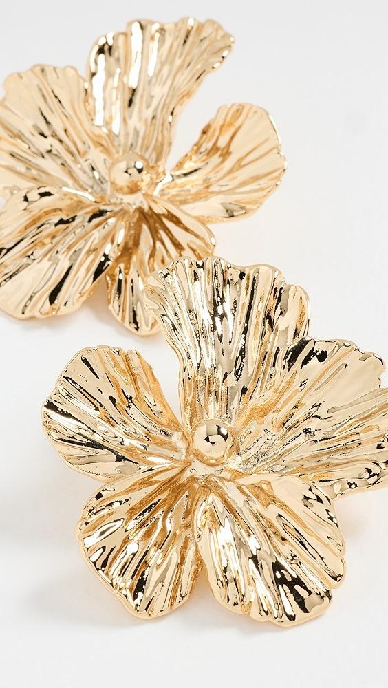 LELET NY Maya Floral Button Earrings | Shopbop Product Image