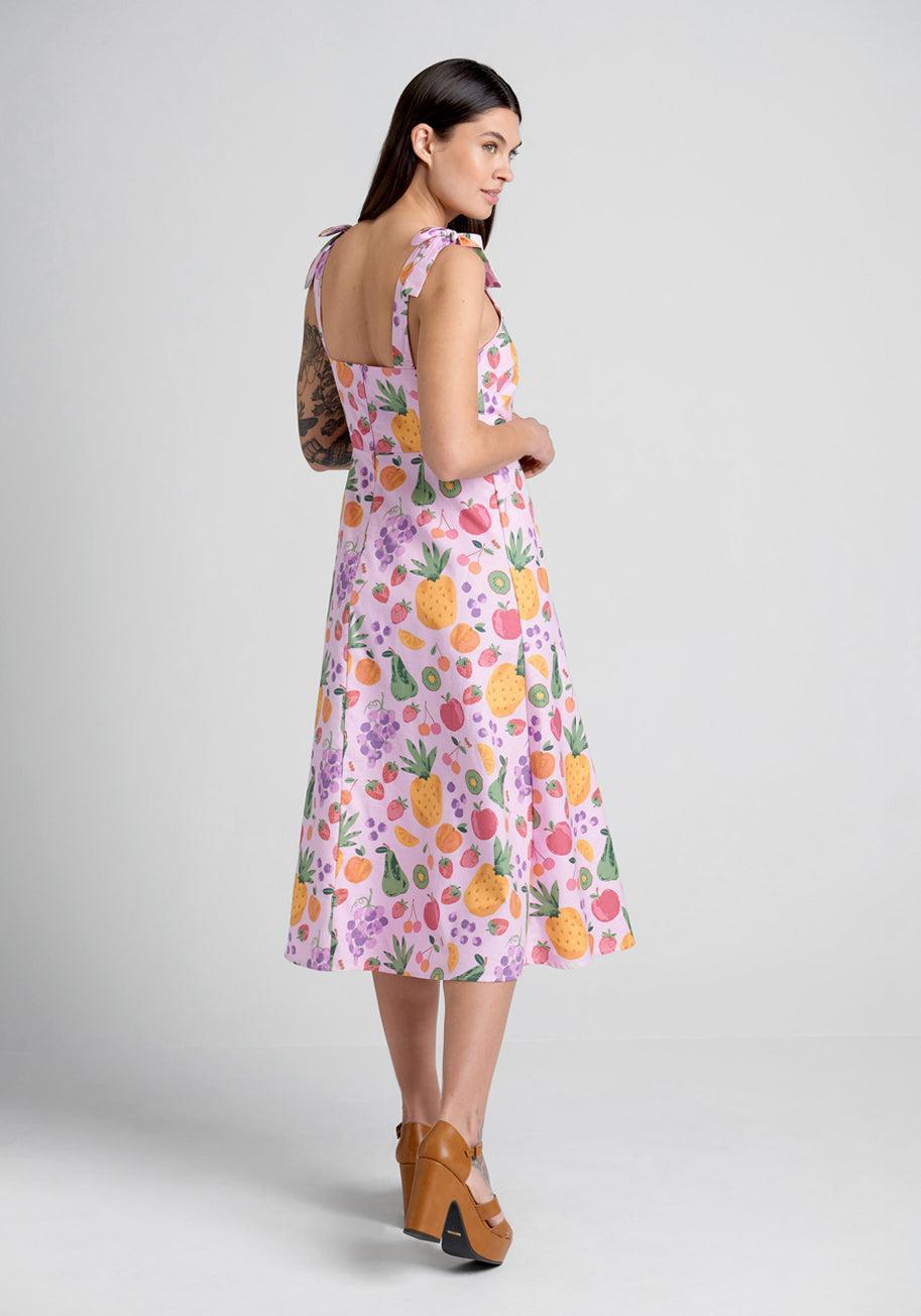 A Fresh Squeeze Midi Dress Product Image