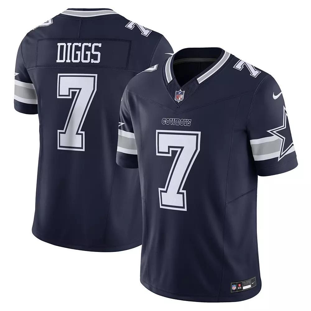 Men's Nike Trevon Diggs Navy Dallas Cowboys Vapor F.U.S.E. Limited Jersey,  Product Image