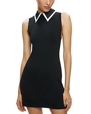 Womens Wynell Tipped Collar Minidress Product Image