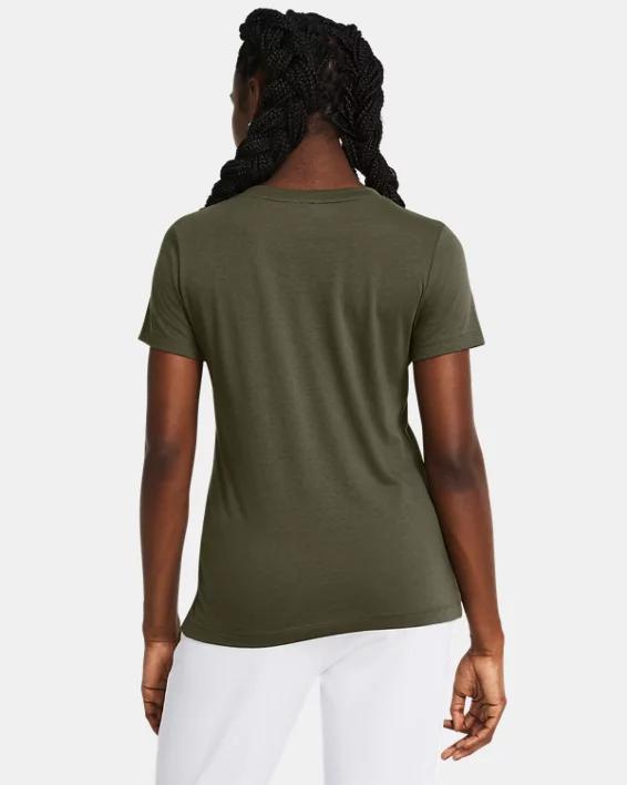 Women's UA Freedom Performance Cotton Collegiate T-Shirt Product Image