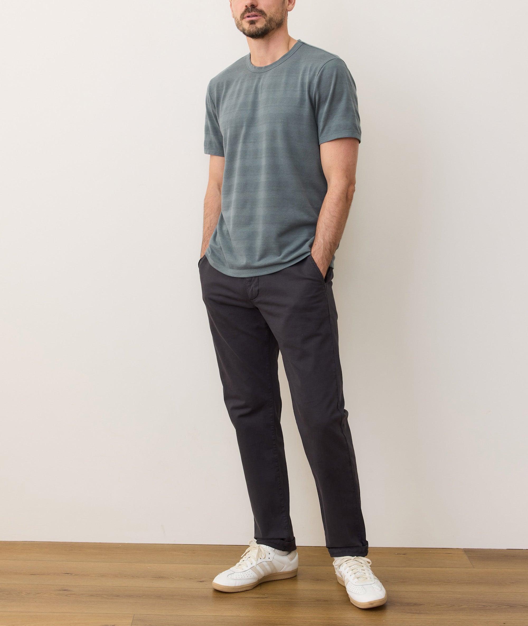 Signature Jacquard Crew Tee Product Image