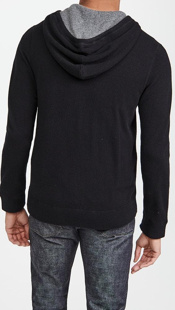 Vince Full Zip Cashmere Hoodie | Shopbop Product Image